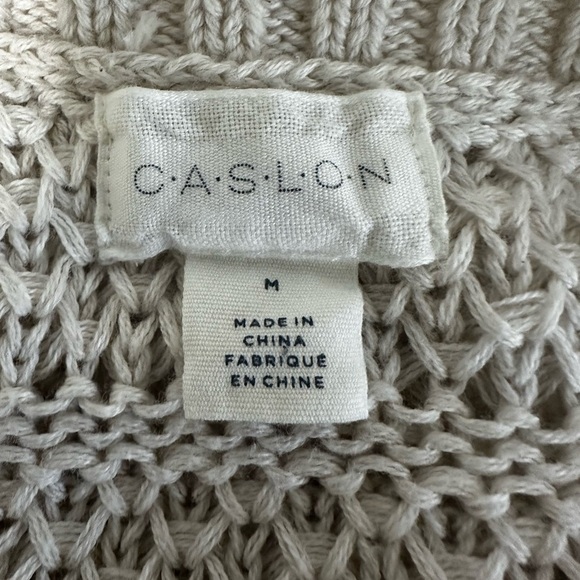 Caslon Cardigan - Size Medium. Beige. - Picture 5 of 6